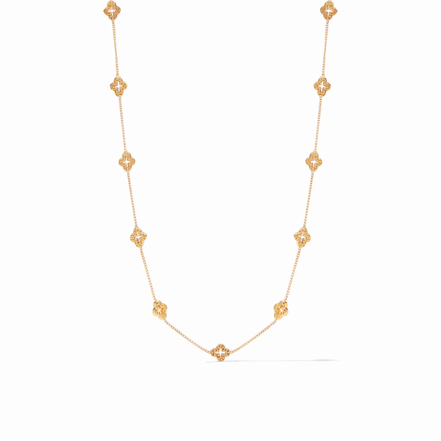 Florentine Demi Delicate Station Necklace