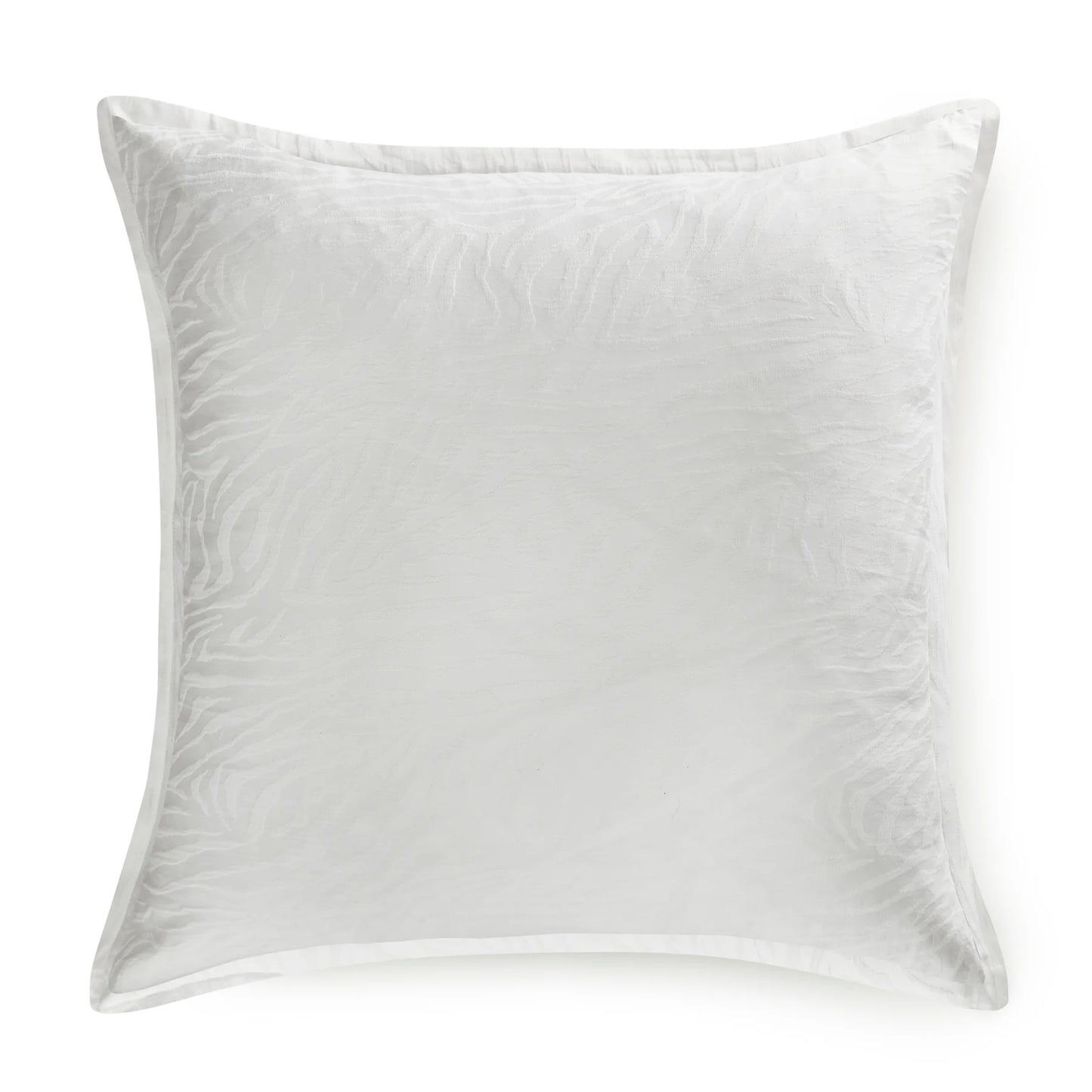 Waves Duvet Set – White Cotton and Linen | Inserts Not Included