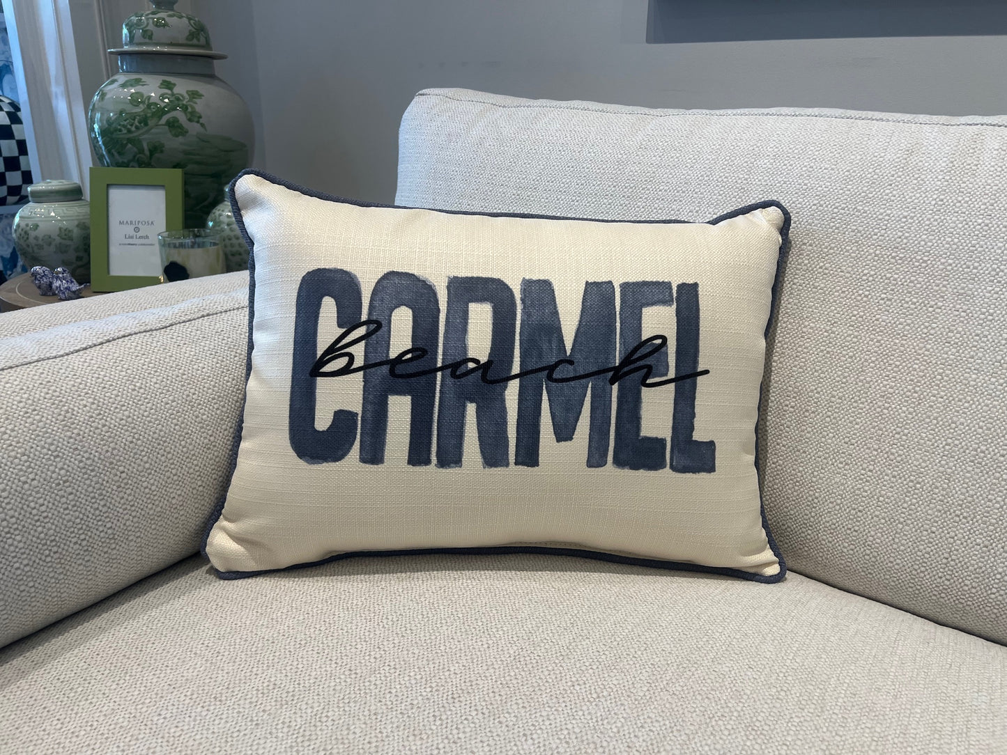 Carmel Beach Pillow