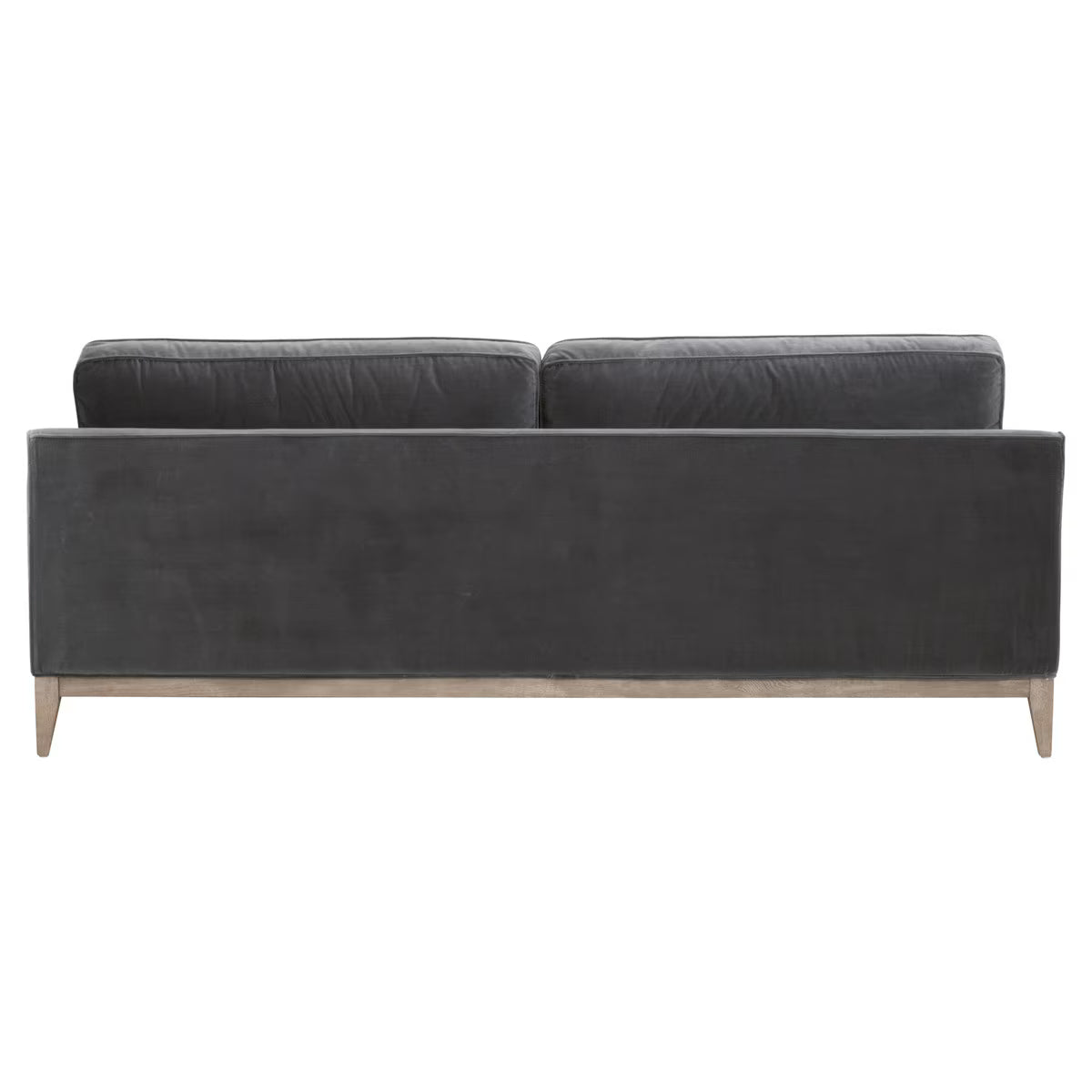Poppy Hills Post Modern Sofa Olive Velvet