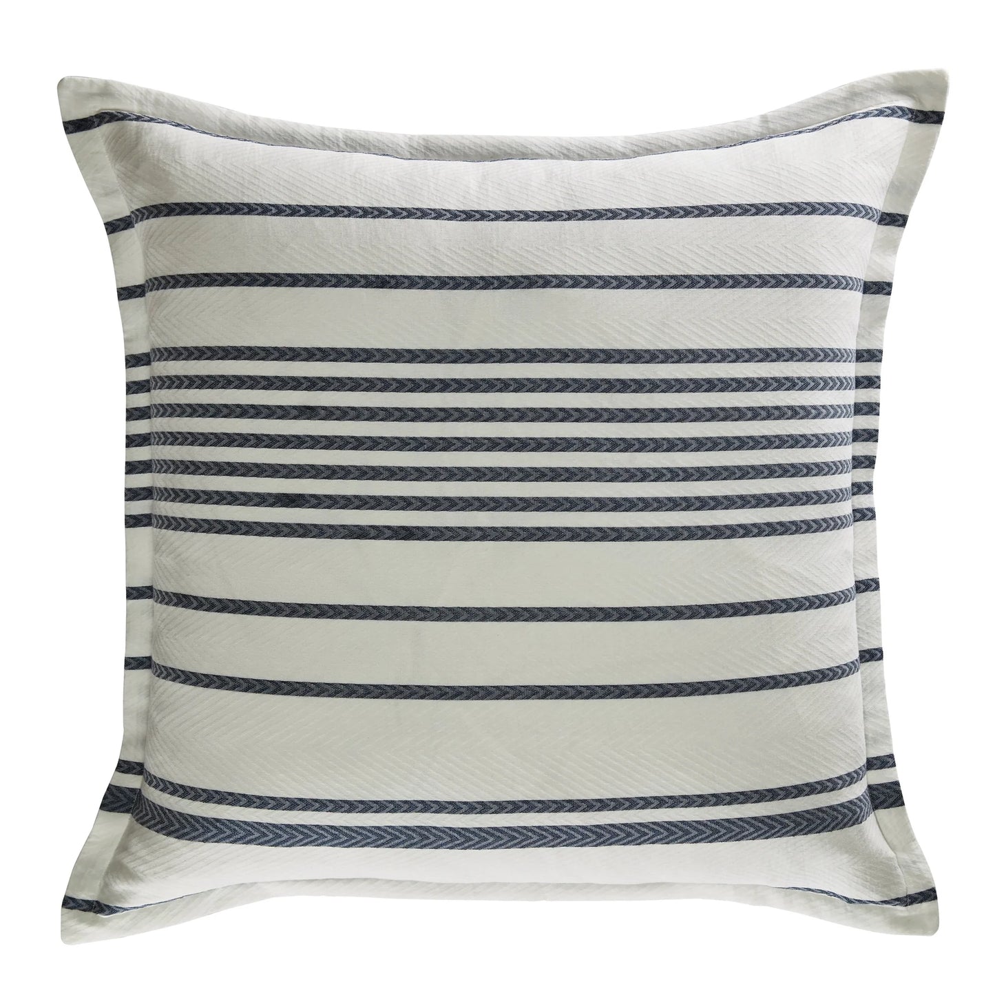 Belize Duvet Set – White & Navy Cotton | Inserts Not Included
