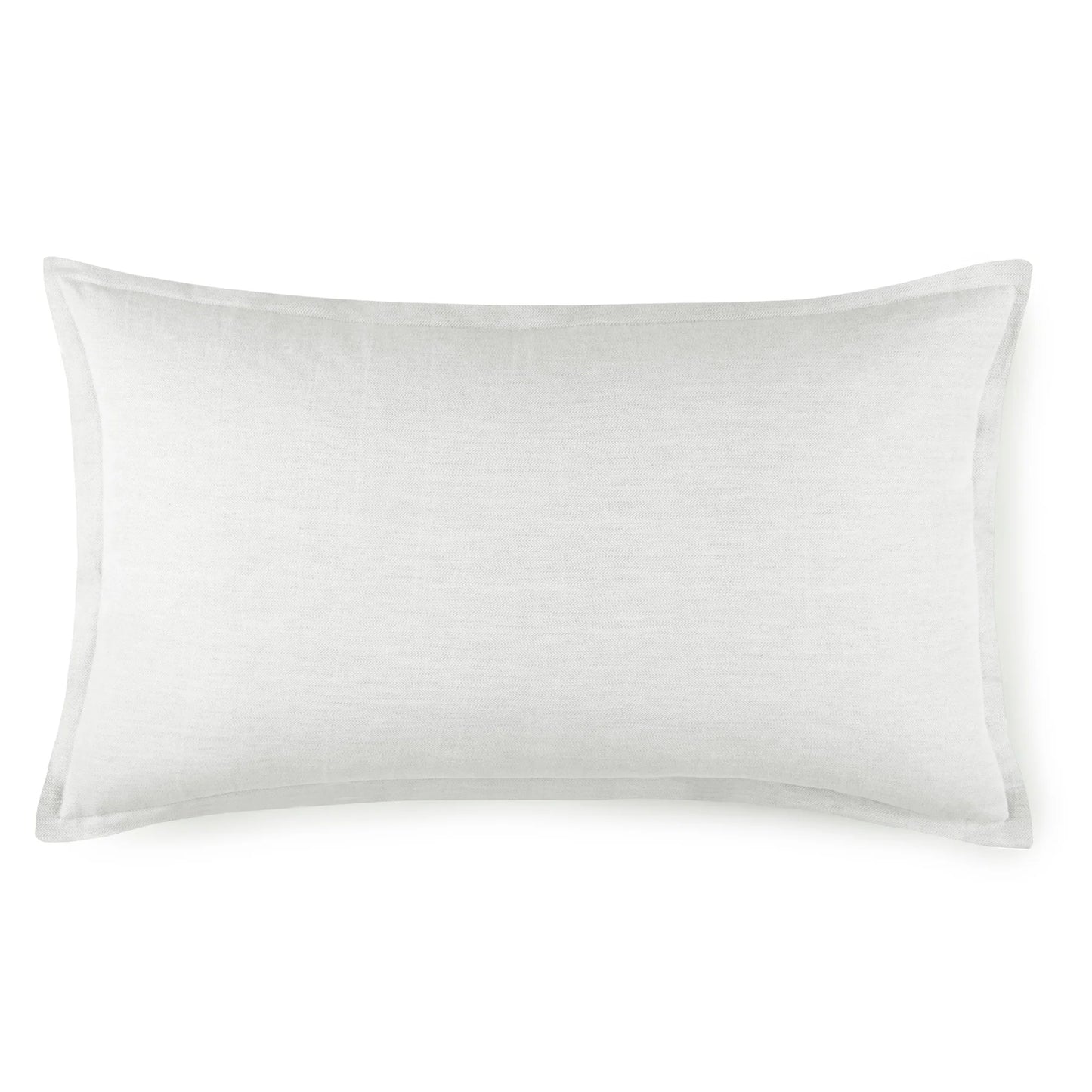 Sandbar King Pillow Ivory Cotton 20x36
