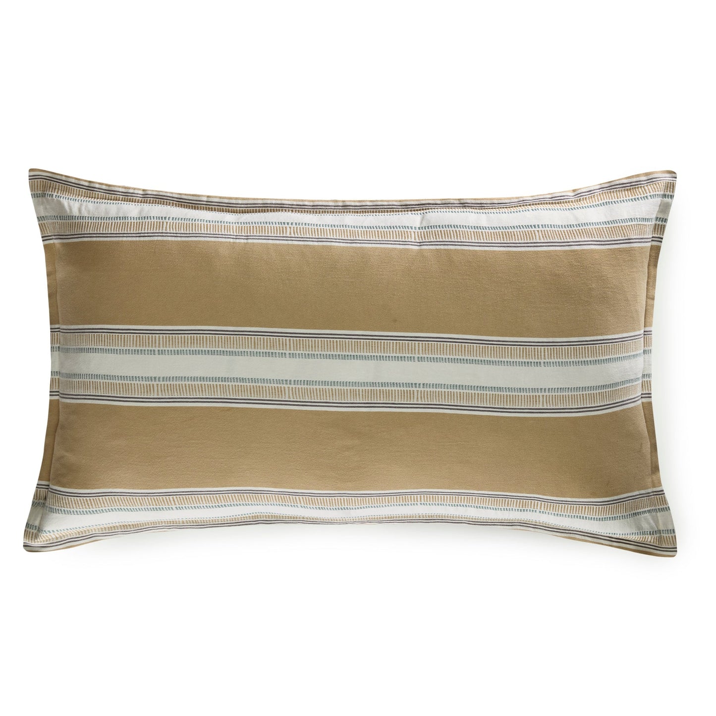 Come Monday King Pillow Sand and Taupe 20x36