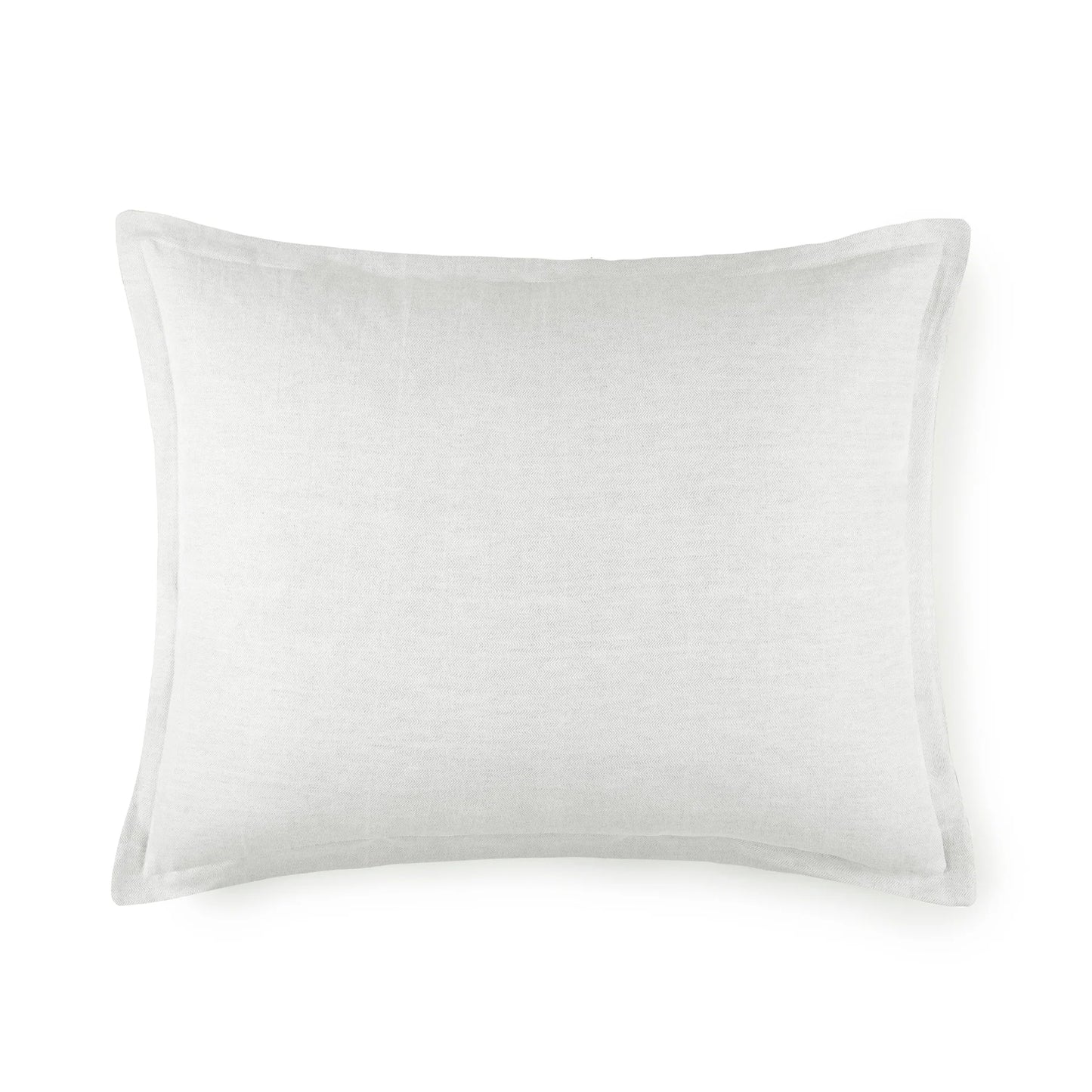 Sandbar Standard Pillow Ivory Cotton 20x26