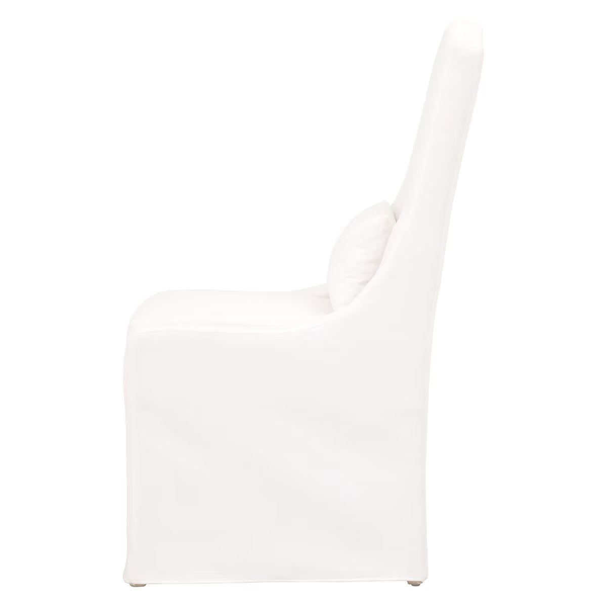 Celeste Slipcover dining chair in Pearl