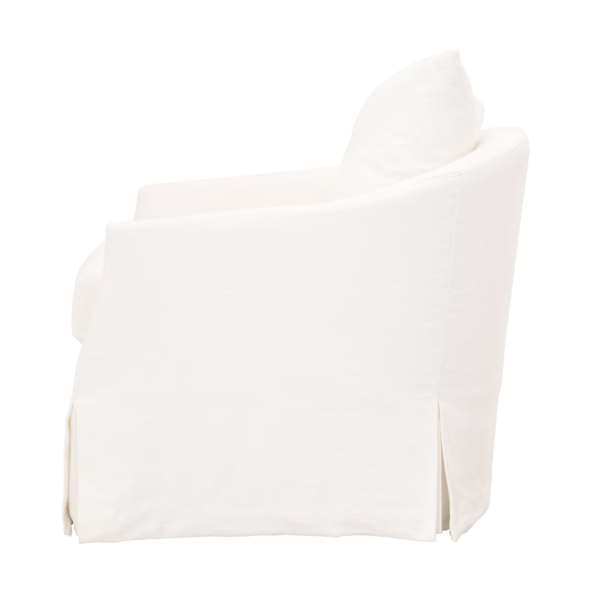 Faye Slipcover Swivel Club Chair