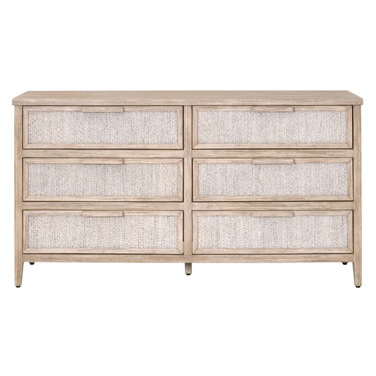 Palm Beach 6 Drawer Double Dresser