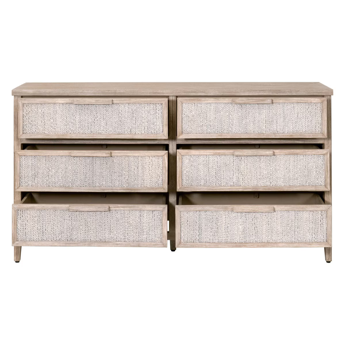 Palm Beach 6 Drawer Double Dresser