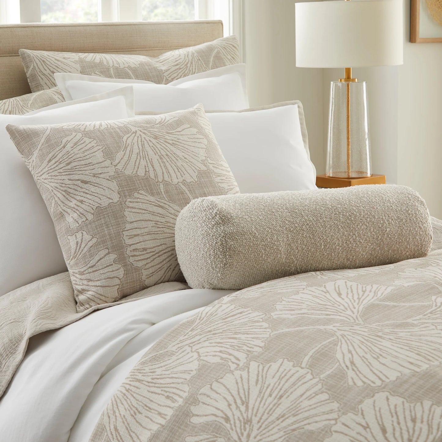 Leto Cloud Woven Chenille Medium Bolster - Made-To-Order